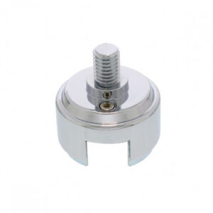 thread on shift knob chrome mounting adaptor for eaton filler style shifter top 70589b 52143.1532102919.380.380.jpg